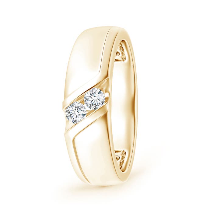 G, VS2 / 0.25 CT / 14 KT Yellow Gold