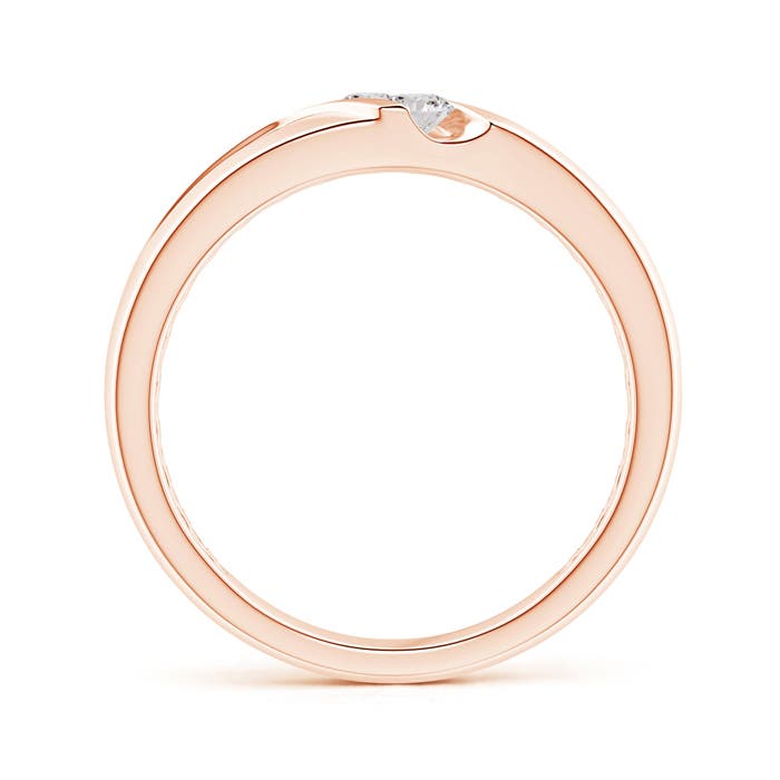 I-J, I1-I2 / 0.25 CT / 14 KT Rose Gold