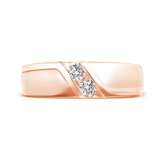 I-J, I1-I2 / 0.25 CT / 14 KT Rose Gold