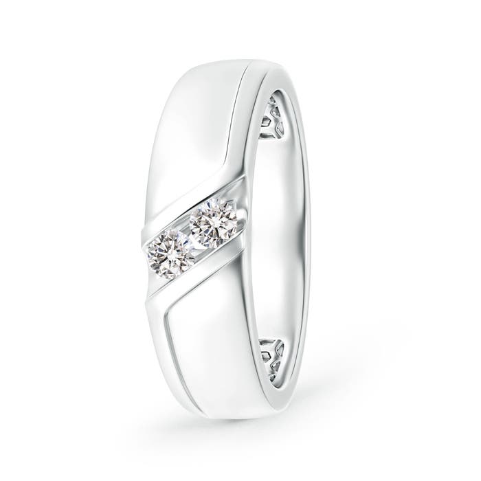 I-J, I1-I2 / 0.25 CT / 14 KT White Gold