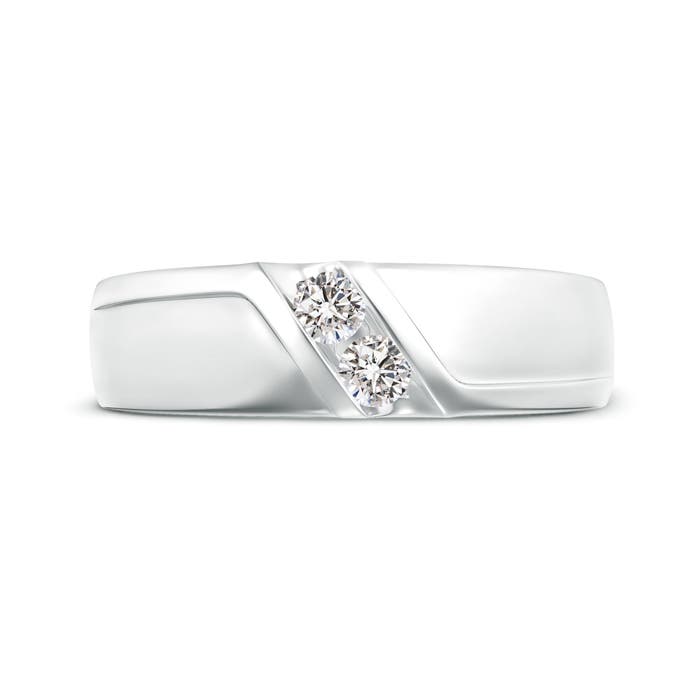 I-J, I1-I2 / 0.25 CT / 14 KT White Gold