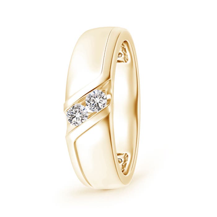 I-J, I1-I2 / 0.25 CT / 14 KT Yellow Gold