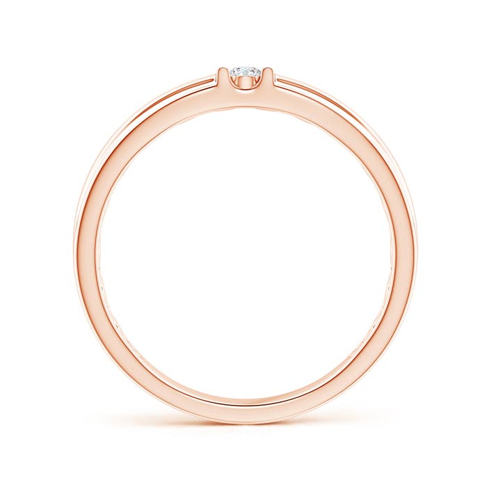 G, VS2 / 0.1 CT / 14 KT Rose Gold