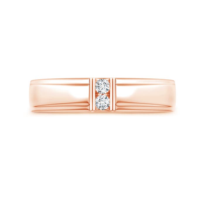 G, VS2 / 0.1 CT / 14 KT Rose Gold