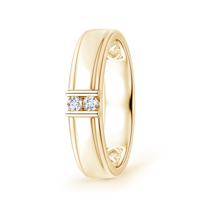 G, VS2 / 0.1 CT / 14 KT Yellow Gold