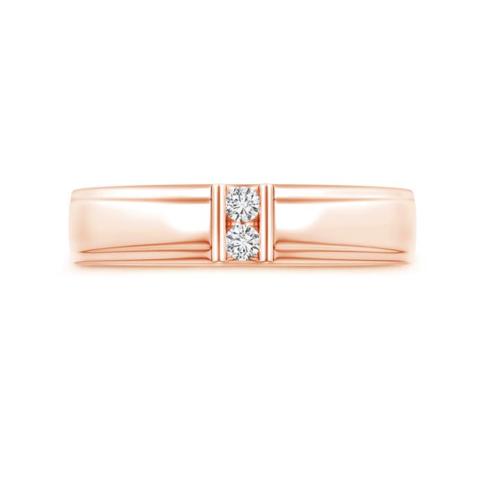 H, SI2 / 0.1 CT / 14 KT Rose Gold