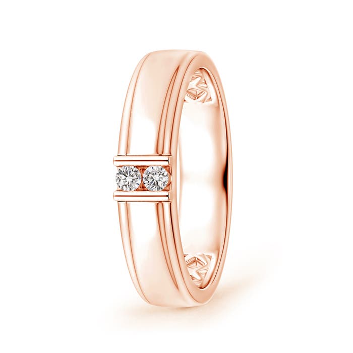 I-J, I1-I2 / 0.1 CT / 14 KT Rose Gold