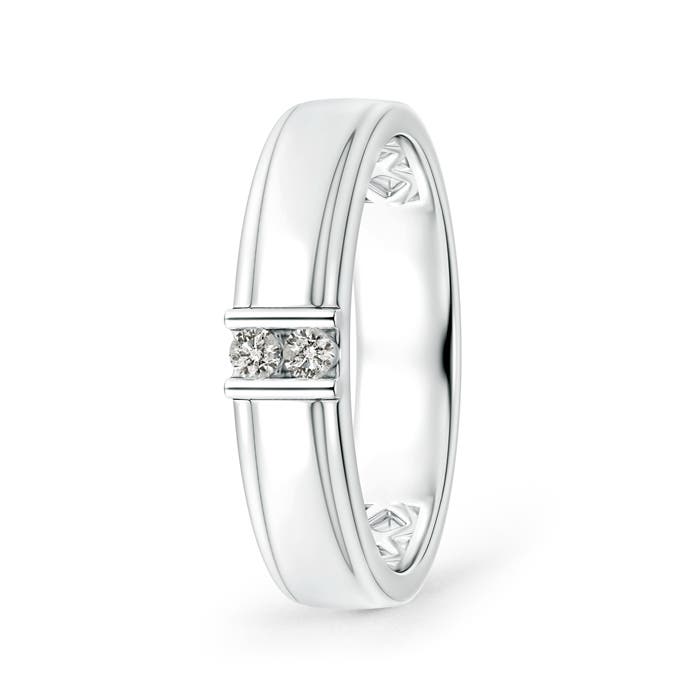 K, I3 / 0.1 CT / 14 KT White Gold