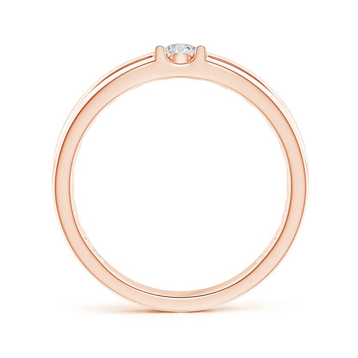 H, SI2 / 0.25 CT / 14 KT Rose Gold