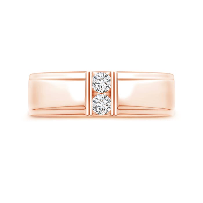 H, SI2 / 0.25 CT / 14 KT Rose Gold