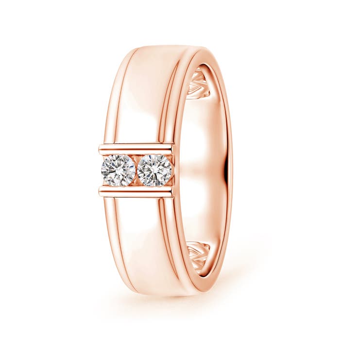 I-J, I1-I2 / 0.25 CT / 14 KT Rose Gold