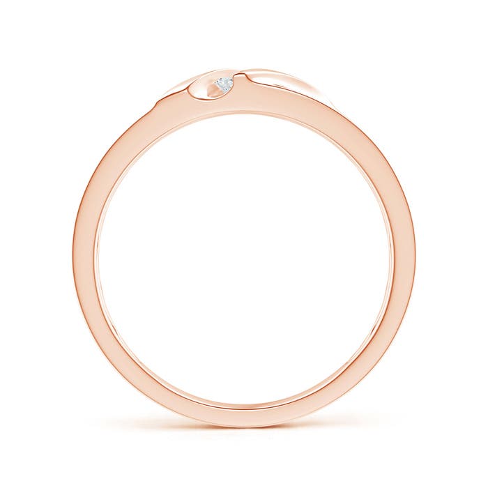 G, VS2 / 0.1 CT / 14 KT Rose Gold