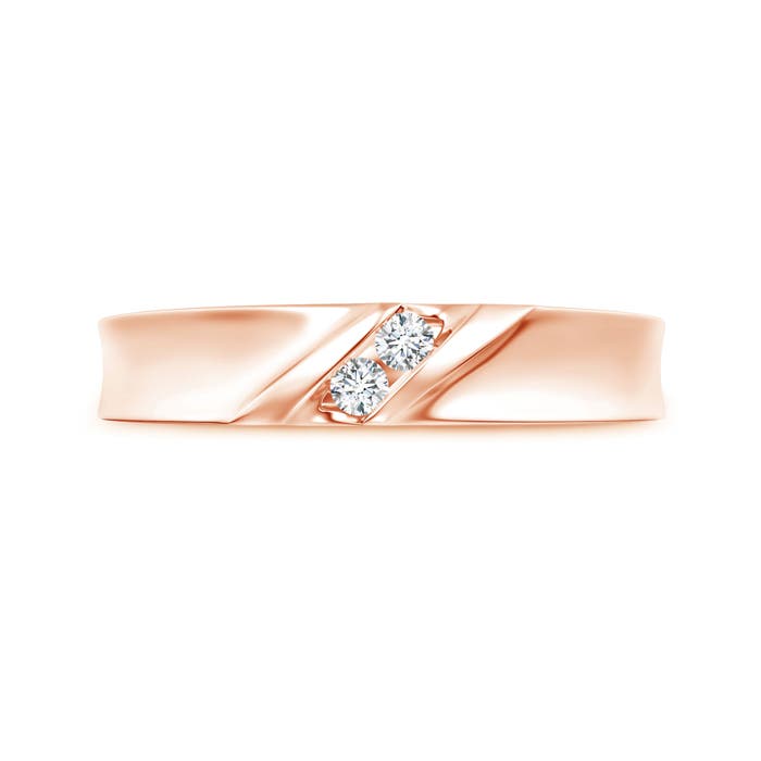 G, VS2 / 0.1 CT / 14 KT Rose Gold