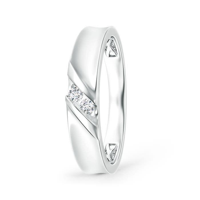 G, VS2 / 0.1 CT / 14 KT White Gold