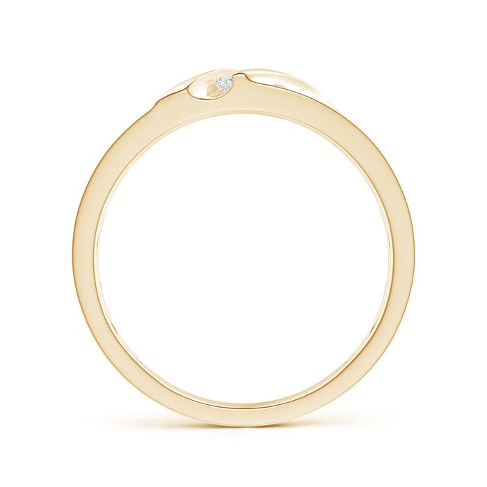 G, VS2 / 0.1 CT / 14 KT Yellow Gold