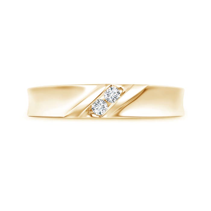 G, VS2 / 0.1 CT / 14 KT Yellow Gold