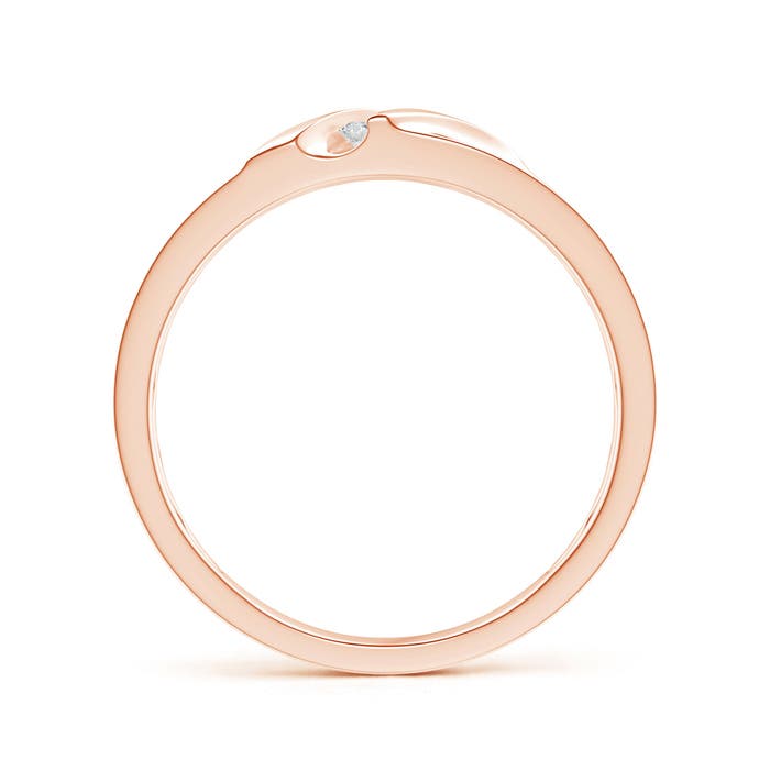 H, SI2 / 0.1 CT / 14 KT Rose Gold