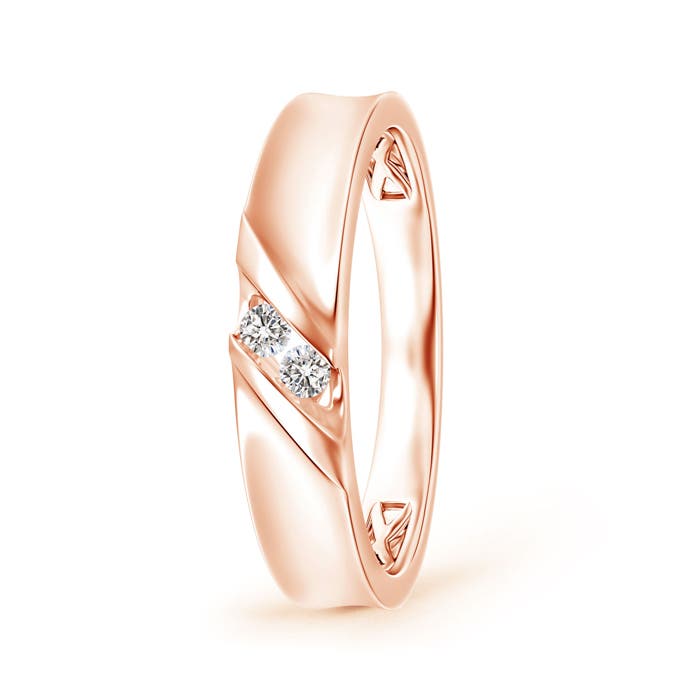 I-J, I1-I2 / 0.1 CT / 14 KT Rose Gold