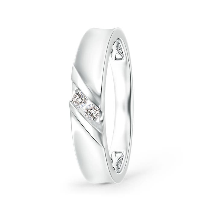 I-J, I1-I2 / 0.1 CT / 14 KT White Gold