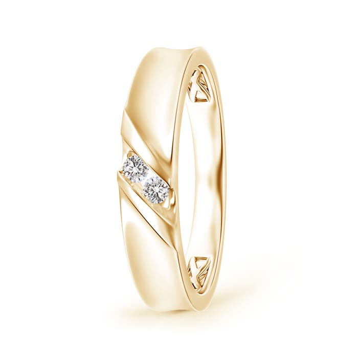 I-J, I1-I2 / 0.1 CT / 14 KT Yellow Gold