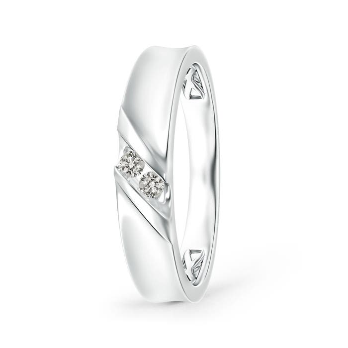 K, I3 / 0.1 CT / 14 KT White Gold