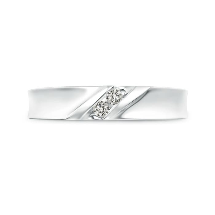 K, I3 / 0.1 CT / 14 KT White Gold