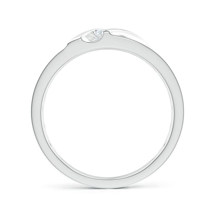 G, VS2 / 0.25 CT / 14 KT White Gold