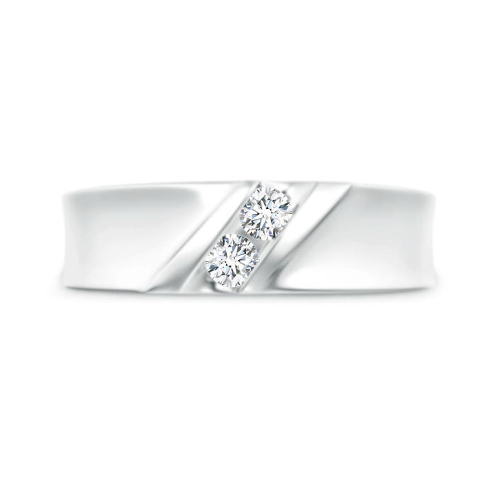 G, VS2 / 0.25 CT / 14 KT White Gold