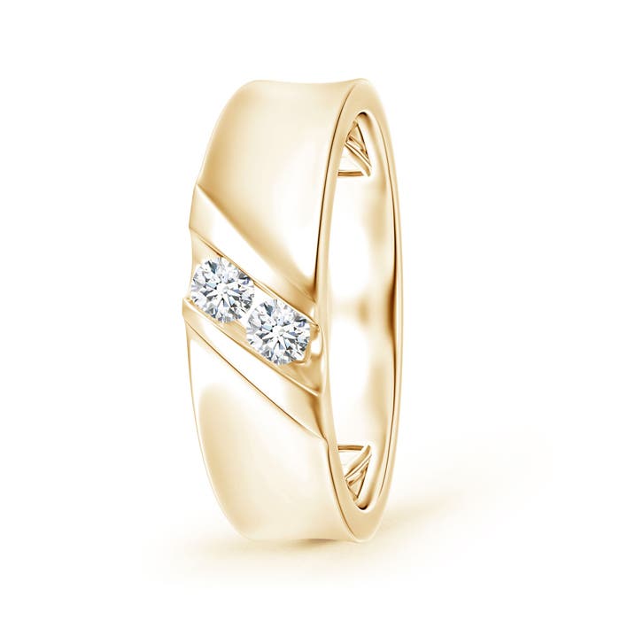 G, VS2 / 0.25 CT / 14 KT Yellow Gold