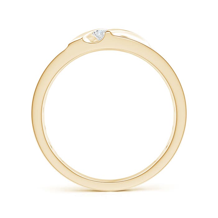 G, VS2 / 0.25 CT / 14 KT Yellow Gold