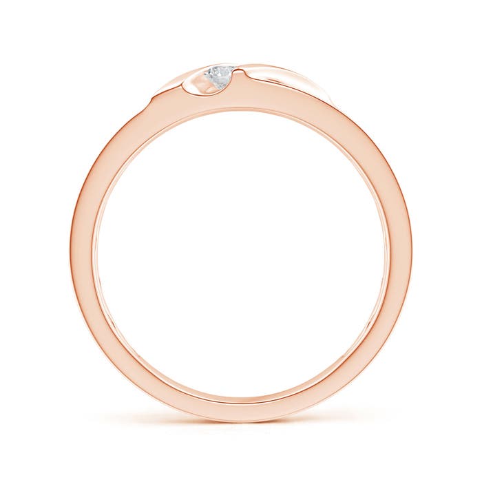 H, SI2 / 0.25 CT / 14 KT Rose Gold