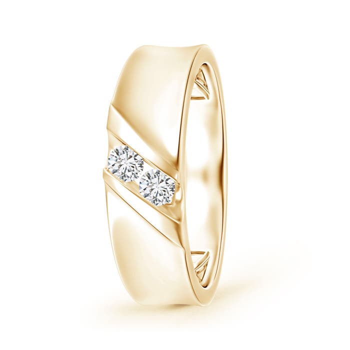 H, SI2 / 0.25 CT / 14 KT Yellow Gold