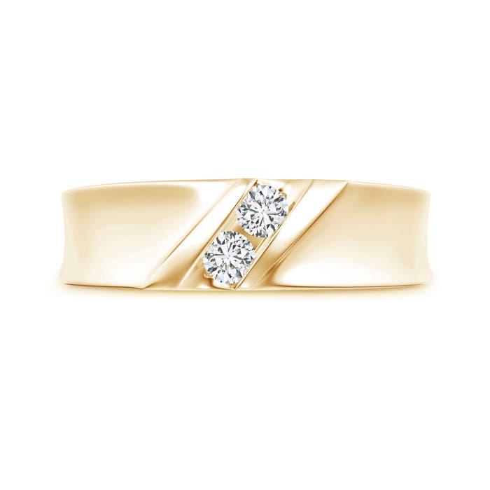 H, SI2 / 0.25 CT / 14 KT Yellow Gold