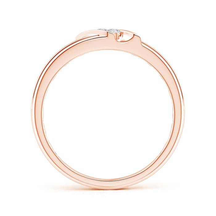 H, SI2 / 0.1 CT / 14 KT Rose Gold