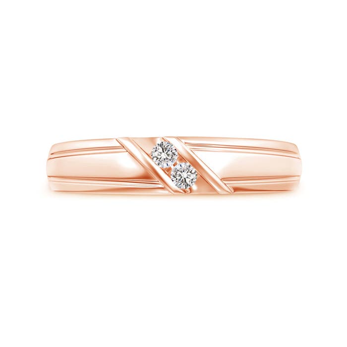 I-J, I1-I2 / 0.1 CT / 14 KT Rose Gold