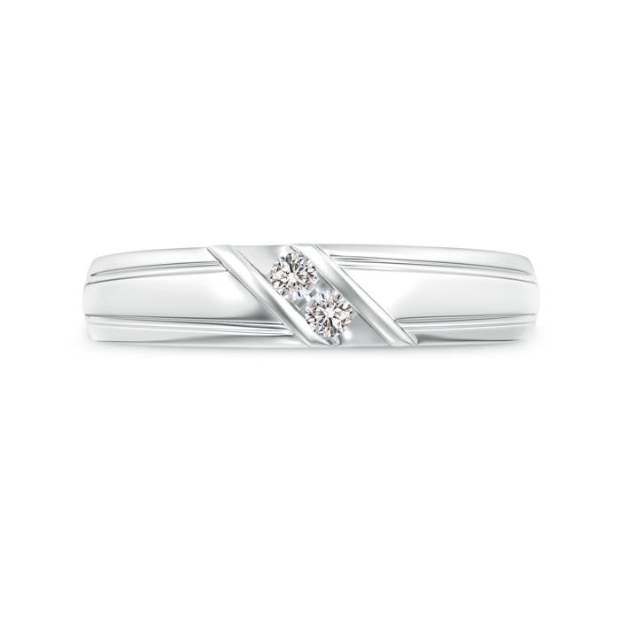 I-J, I1-I2 / 0.1 CT / 14 KT White Gold