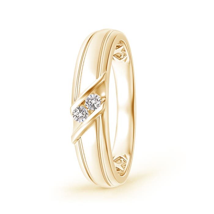 I-J, I1-I2 / 0.1 CT / 14 KT Yellow Gold