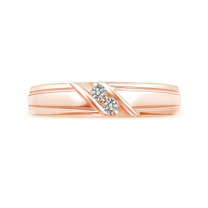 K, I3 / 0.1 CT / 14 KT Rose Gold