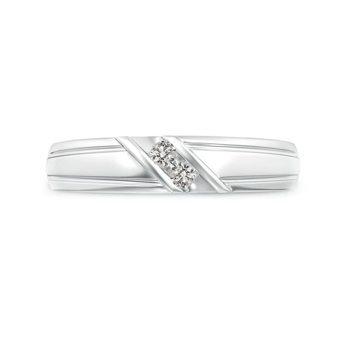 K, I3 / 0.1 CT / 14 KT White Gold