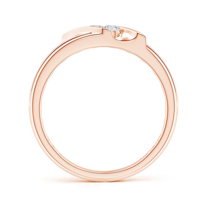 H, SI2 / 0.25 CT / 14 KT Rose Gold