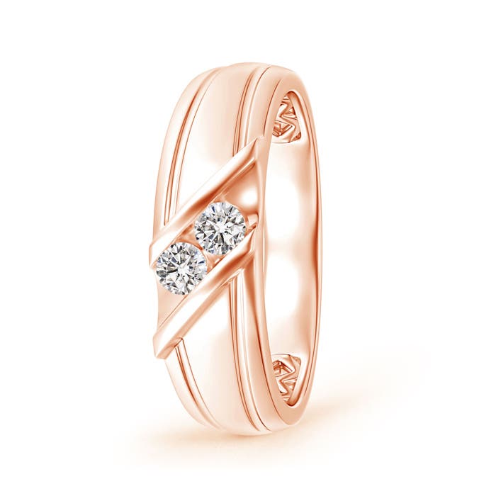 I-J, I1-I2 / 0.25 CT / 14 KT Rose Gold