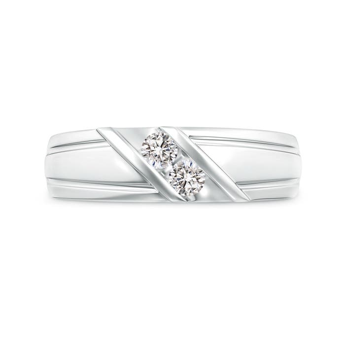 I-J, I1-I2 / 0.25 CT / 14 KT White Gold