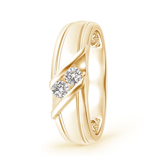 I-J, I1-I2 / 0.25 CT / 14 KT Yellow Gold