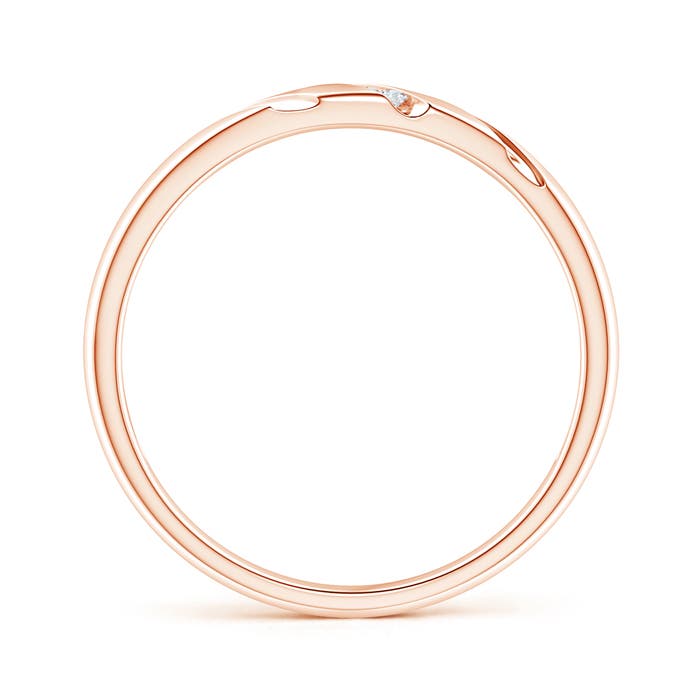 G, VS2 / 0.05 CT / 14 KT Rose Gold