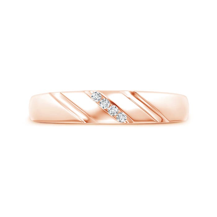 G, VS2 / 0.05 CT / 14 KT Rose Gold