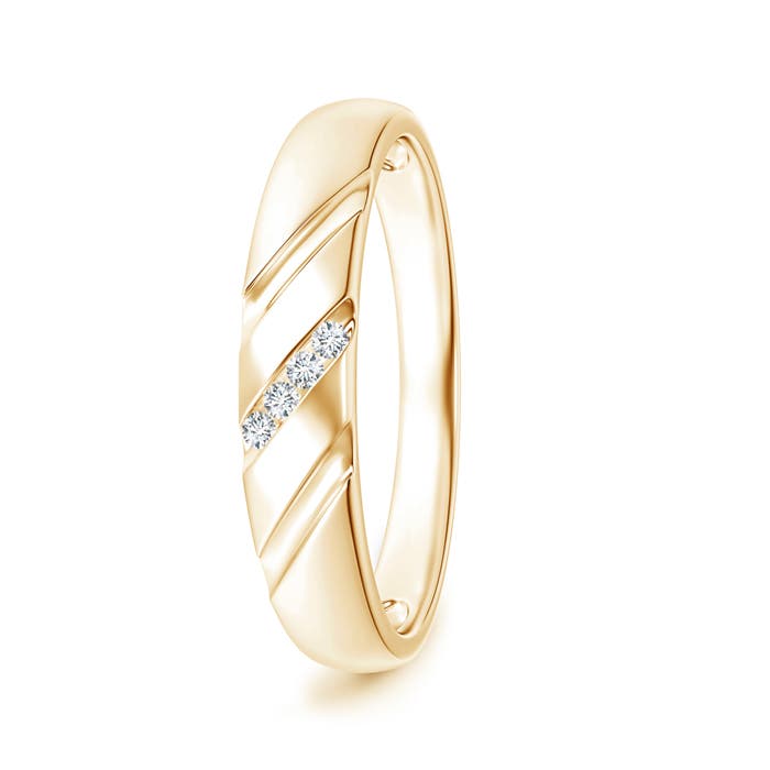 F-G, VS / 0.05 CT / 14 KT Yellow Gold