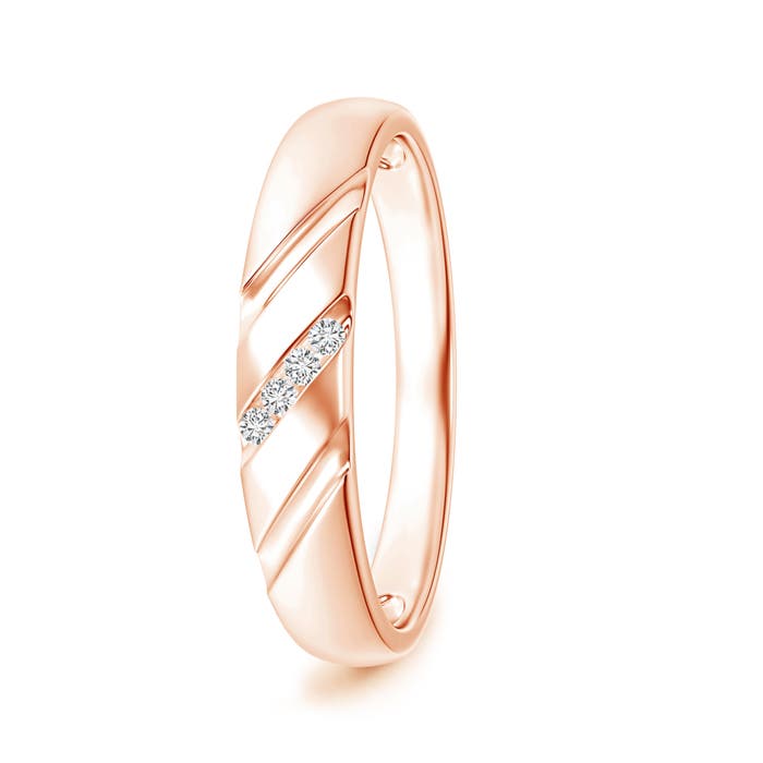 H, SI2 / 0.05 CT / 14 KT Rose Gold