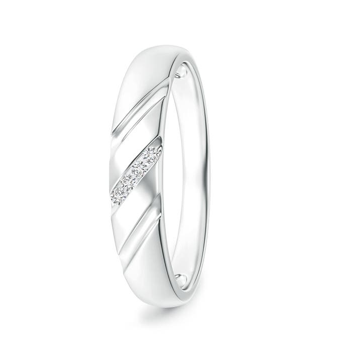 H, SI2 / 0.05 CT / 14 KT White Gold