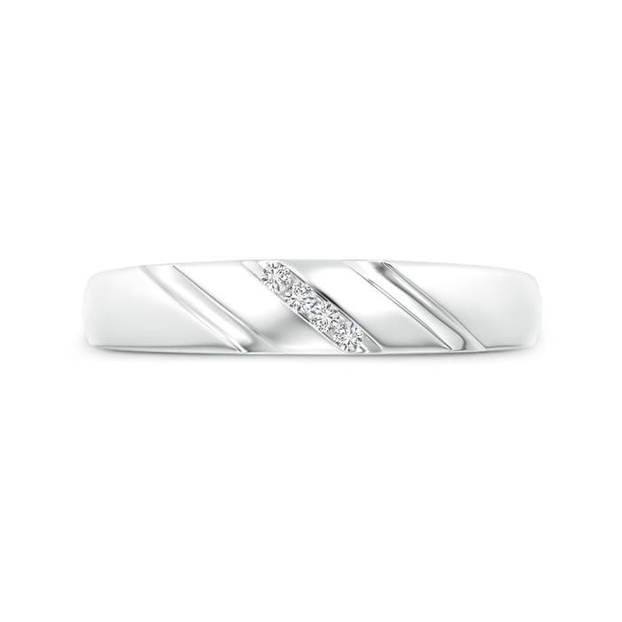 H, SI2 / 0.05 CT / 14 KT White Gold