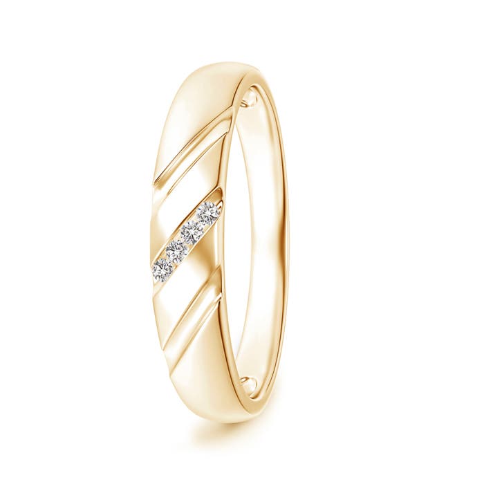 I-J, I1-I2 / 0.05 CT / 14 KT Yellow Gold